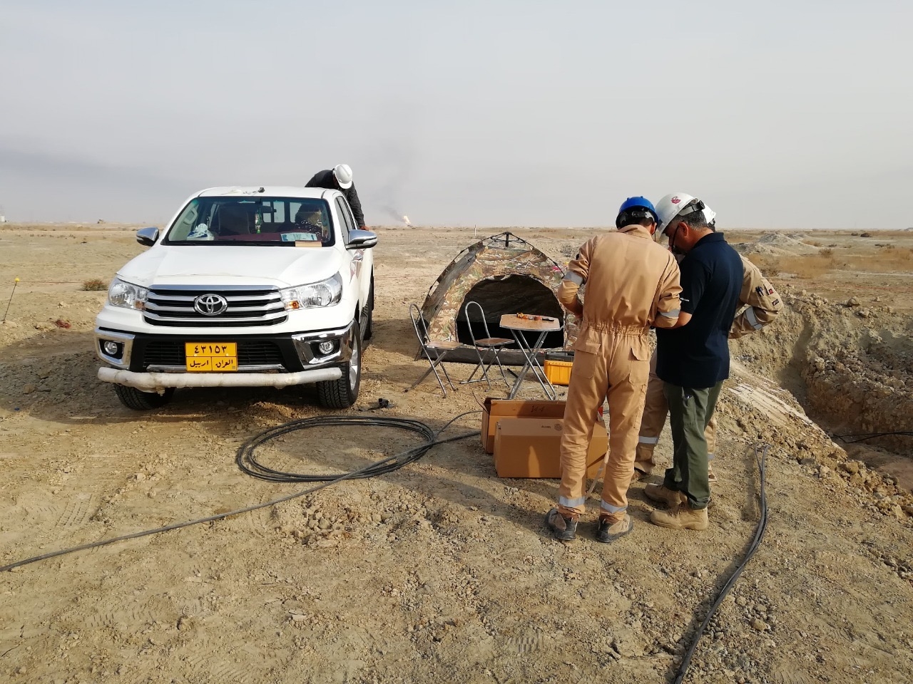 Fiber Optic cable Project AL BANNA Co.